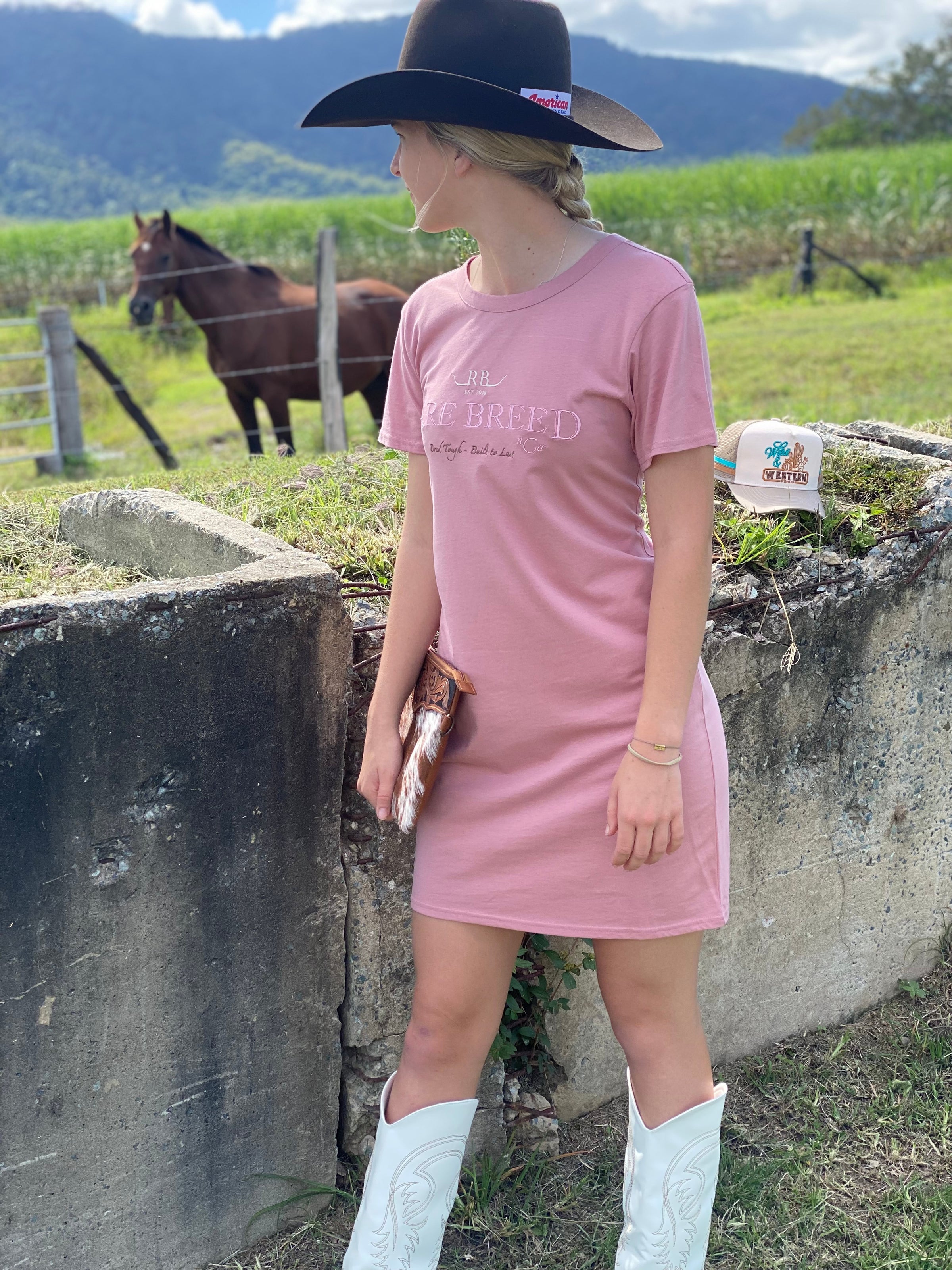 Country T-shirt dress - Western style dress | Rare Breed n Co